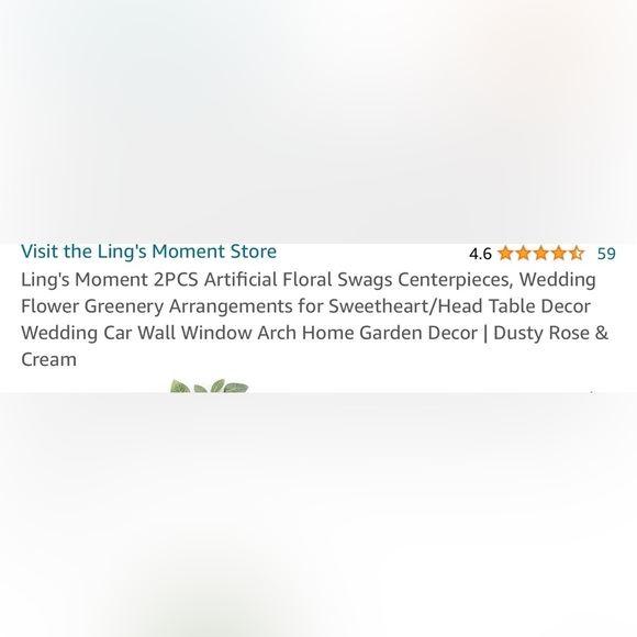 Ling's Moment -2pc Dusty Rose table/garden decor- in original box - Picture 2 of 4